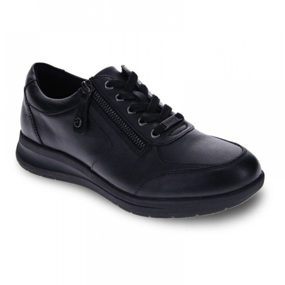 Revere Boston Women's Side Zip Comfort Casual Sneaker, new wo tag